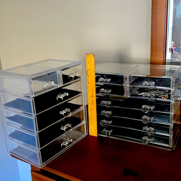 Storage & Organization 2 Clear Storage Drawers Poshmark
